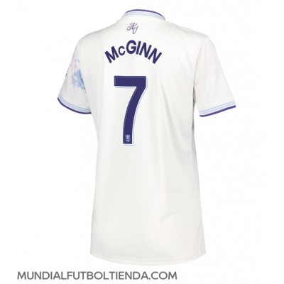 Camiseta Aston Villa John McGinn #7 Tercera Equipación Replica 2025-26 para mujer mangas cortas Camiseta Aston Villa John McGinn #7 Tercera Equipación Replica 2025-26 para mujer mangas cortas